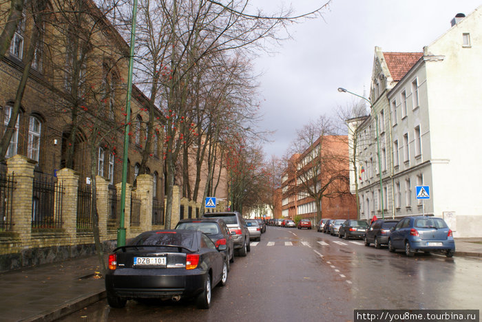 Прогулка по Клайпеде в конце октября Клайпеда, Литва