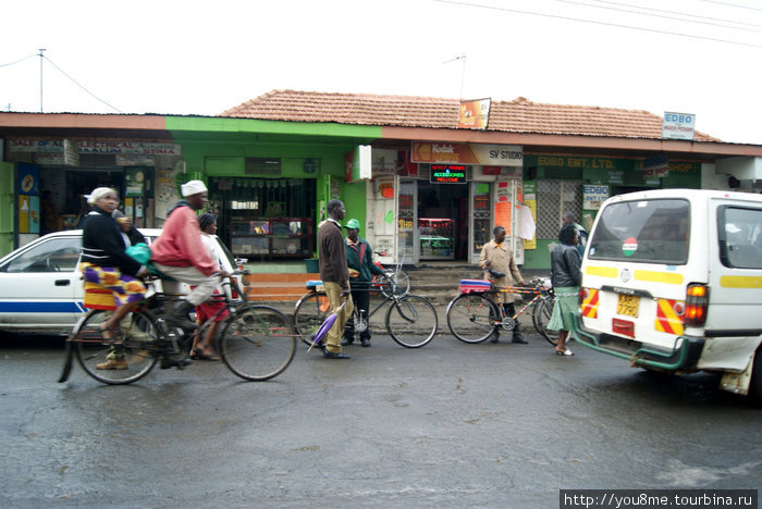 велосипед-такси Накуру, Кения
