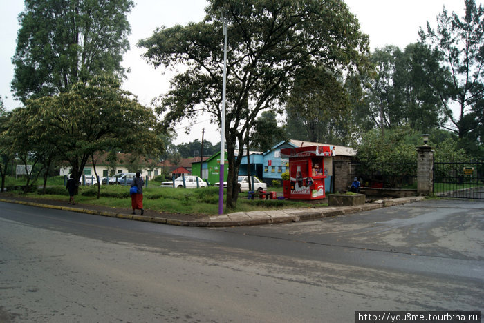 тихие улицы города Накуру, Кения
