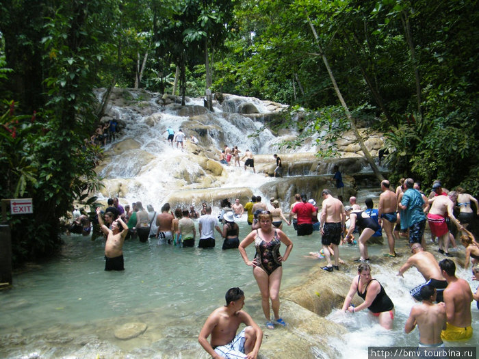 Водопад на острове Ямайка Майами, CША