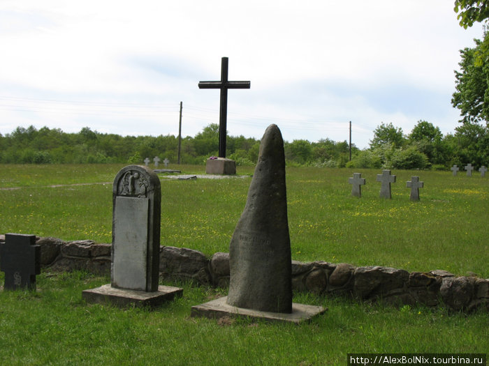 Немецкое мемориальное кладбище в п. Русское Калининградская область, Россия