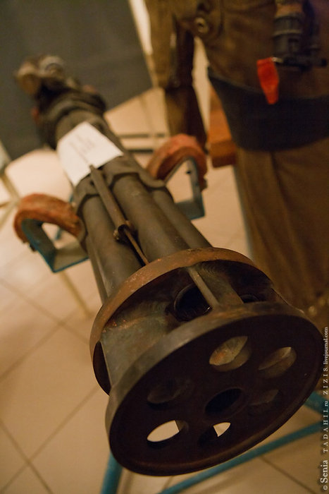 Не помню, есть ли в музее «максим», но вот станковый пулемет точно есть! А эта штука будет посильнее «Фауста» Гете! Ахтубинск, Россия