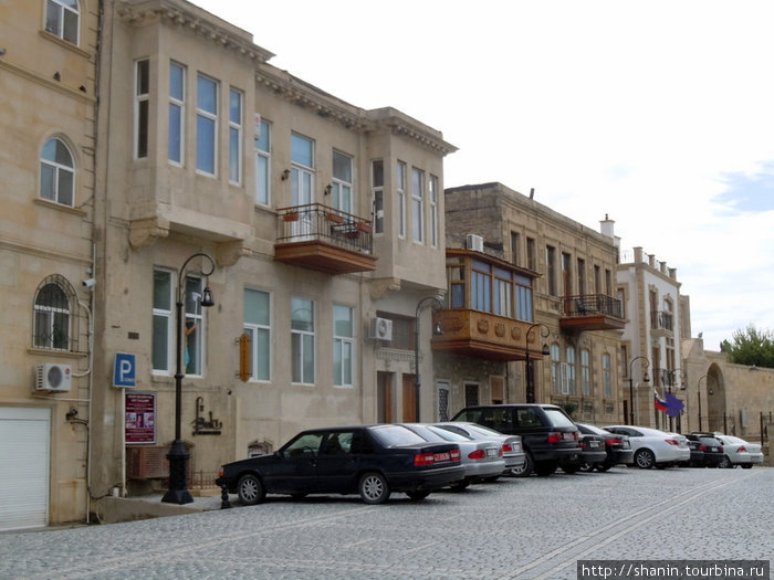 Типичные дома Баку, Азербайджан