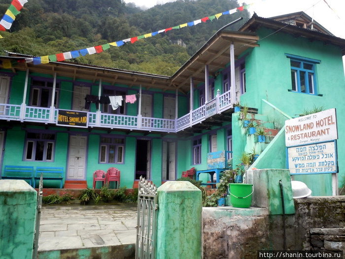 Снежный отель в деревне Данаке Зона Гандаки, Непал