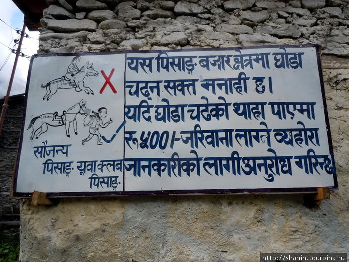 Вокруг Аннапурны - 13. Писанг - Хумде Зона Гандаки, Непал