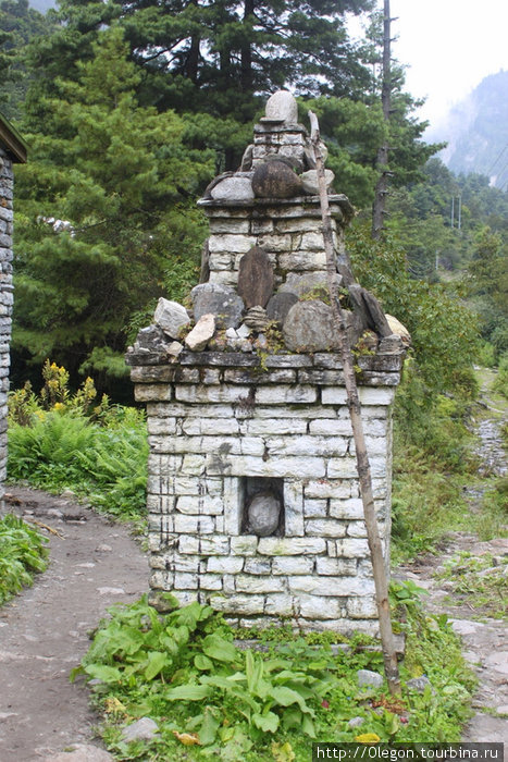 Храмы и святые места в горах Зона Гандаки, Непал