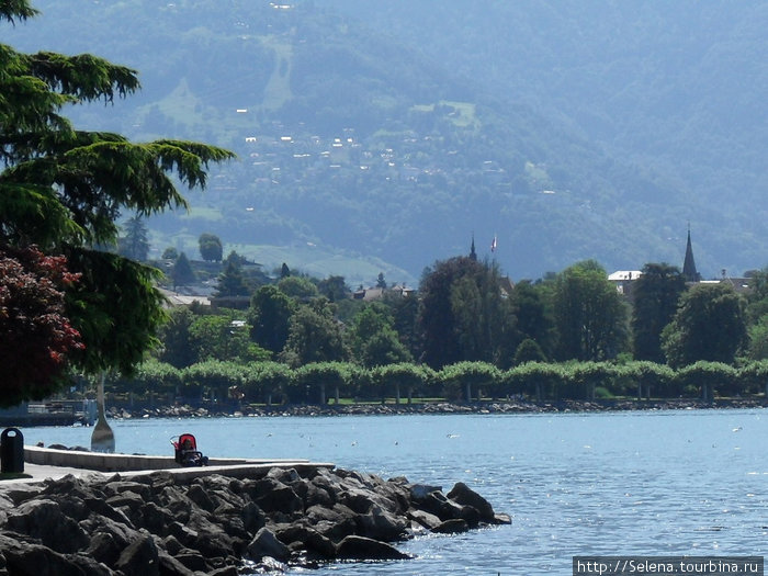 Вдоль Женевского озера Швейцария