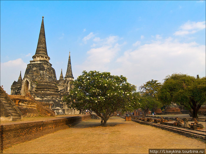 Wat Phra Si Sanphet Аюттхая, Таиланд