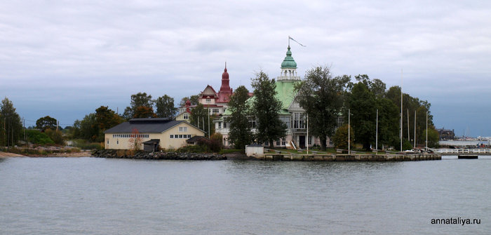 Вид с парома Хельсинки, Финляндия