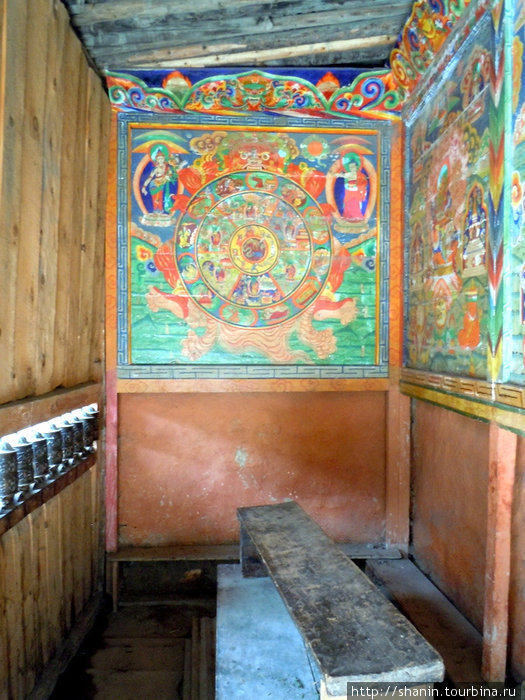 В монастыре Мананг Гумпа Мананг, Непал