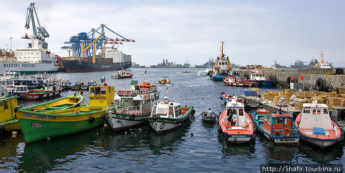 Порт и военный флот чили — сильнейший в регионе. Вальпараисо, Чили