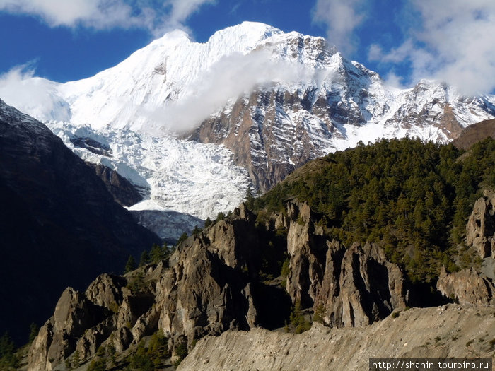 Ледник Мананг, Непал
