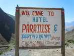 Добро пожаловать в отель Рай