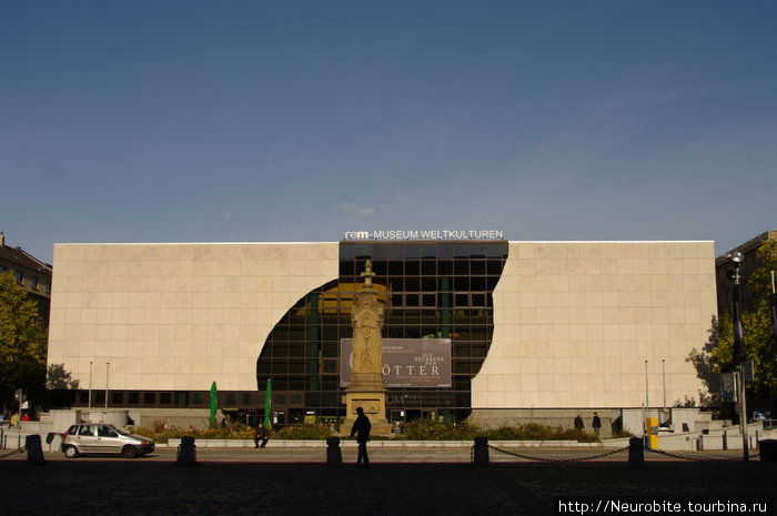 Прогулка по центру осеннего Манхайма Мангейм, Германия