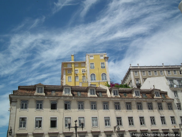 Летний солнечный Лишбоа. Лиссабон, Португалия