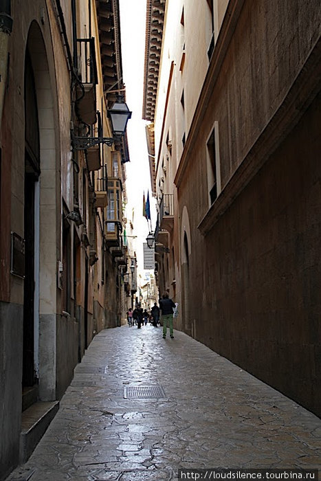 улицы майорки Аларо, остров Майорка, Испания