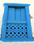 Синее окно