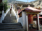 Лестница на территории монастыря