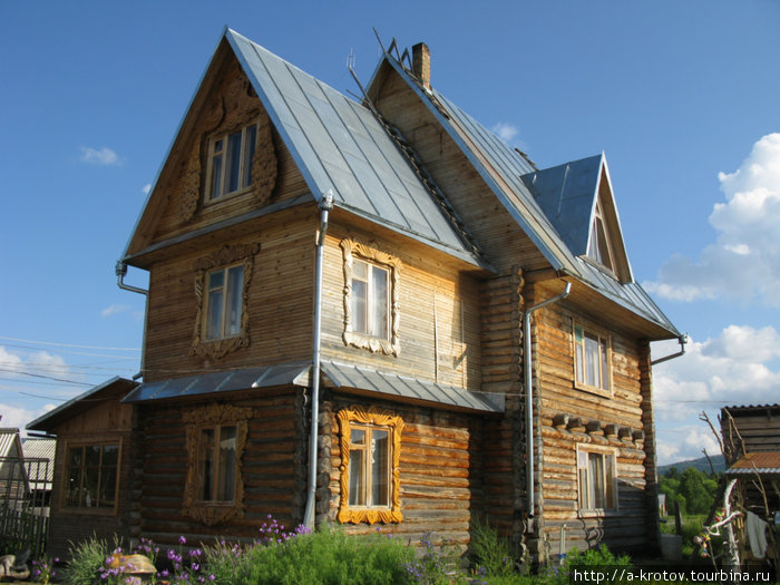 Дома солидных поселенцев Курагино, Россия
