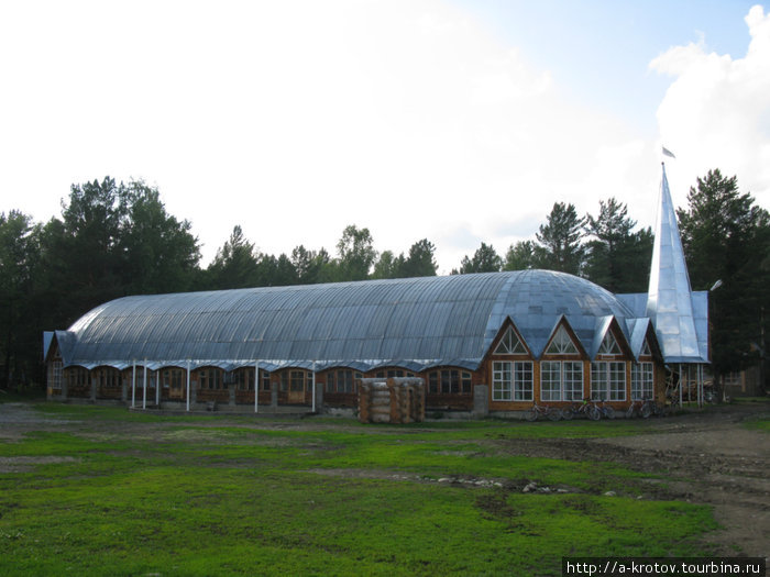 Ангар для больших собраний Курагино, Россия