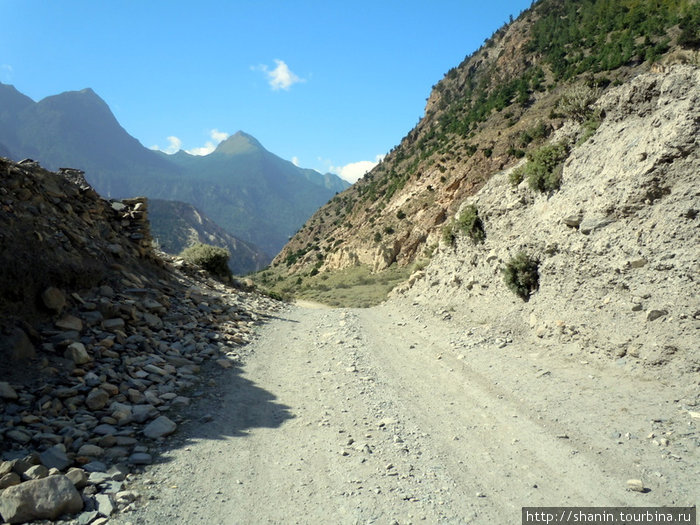 Дорога Марфа, Непал