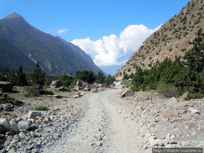 Дорога Марфа, Непал