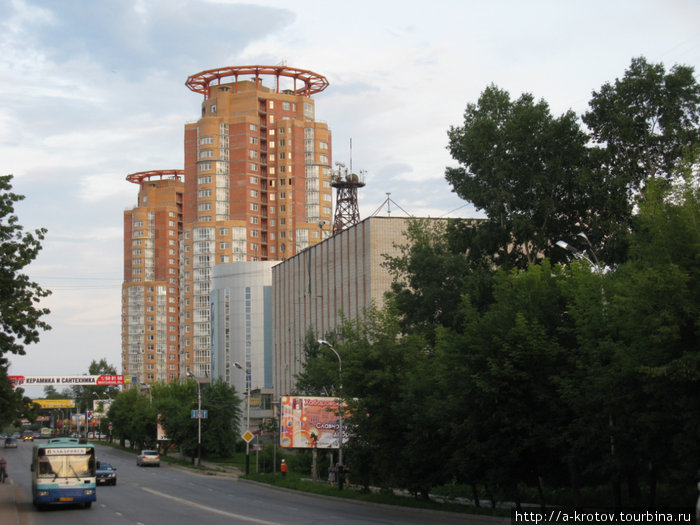 Новые жилые дома. Хабаровск активно строится