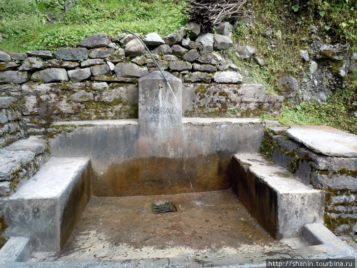 Источник воды Зона Дхавалагири, Непал