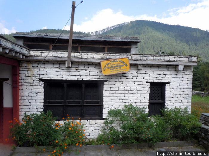 Культурный музей в Калопани Зона Дхавалагири, Непал
