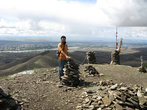 Вершина священной горы рядом с Кызылом