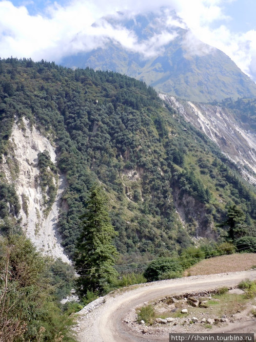 Дорога в Мустанге Зона Дхавалагири, Непал