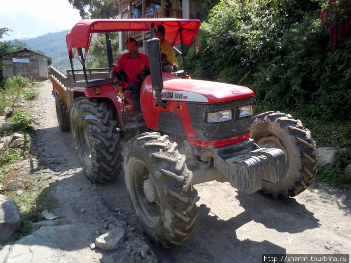 Трактор Зона Дхавалагири, Непал
