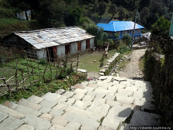 Ыходим из Горепани Зона Дхавалагири, Непал