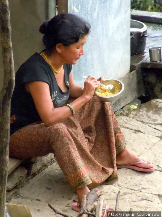Скромный обед Зона Дхавалагири, Непал