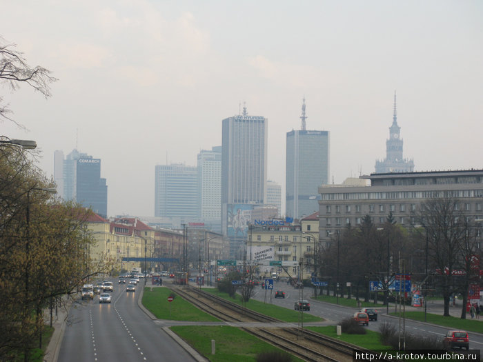 Варшава весной 2010 года