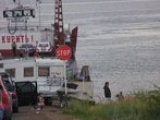 Паромная переправа через Красноярское море , Новосёлово
