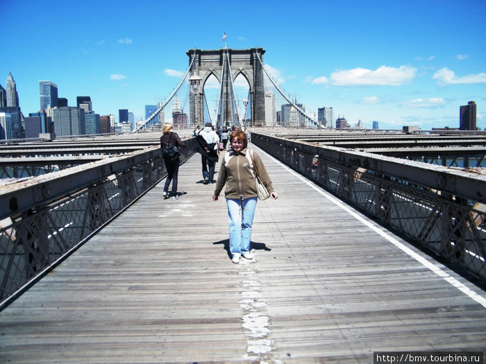Бруклинский мост. Нью-Йорк, CША