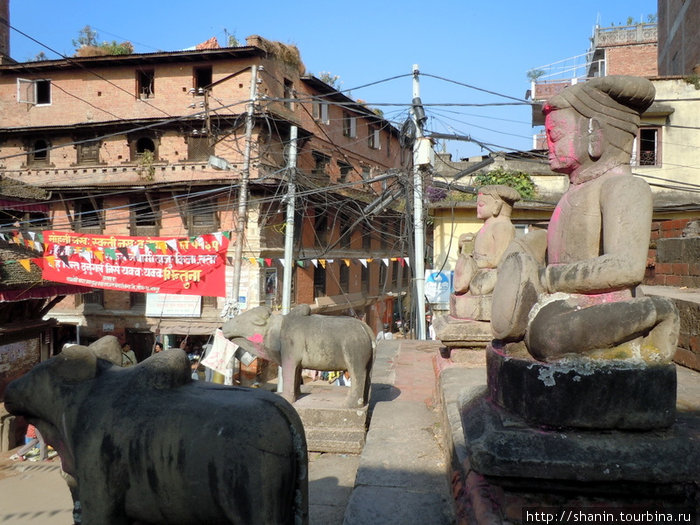 Храм на площади в Бхактапуре Бхактапур, Непал