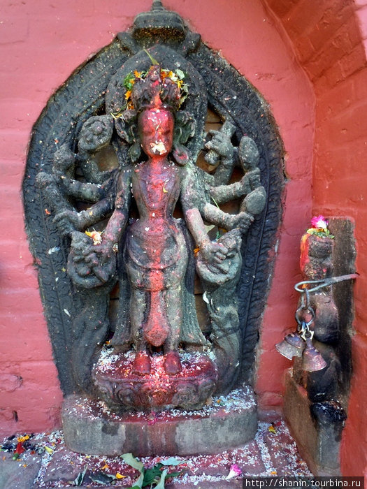Многорукое божество Бхактапур, Непал