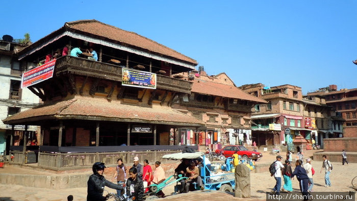 На площади в Бхактапуре Бхактапур, Непал