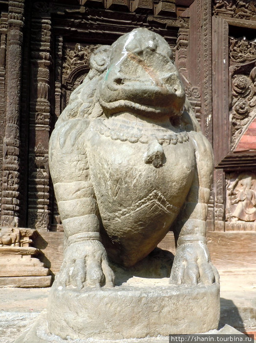 Каменная обезьяна Бхактапур, Непал