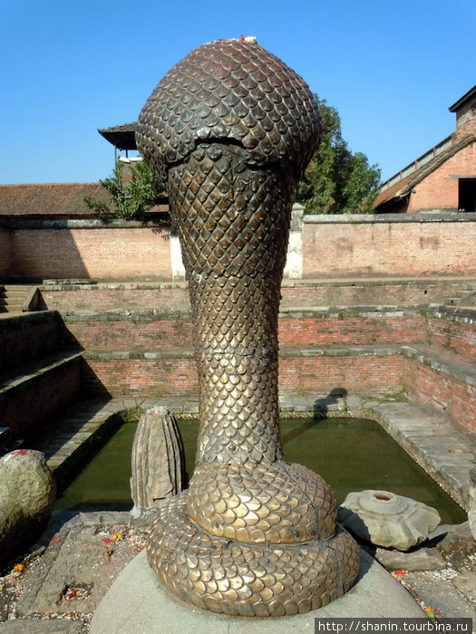 Бронзовая кобра Бхактапур, Непал