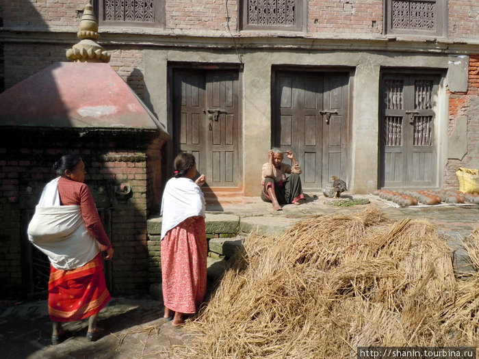 Жилой дом на площади горшечников Бхактапур, Непал