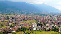 Вид из Киртипура на долину Катманду