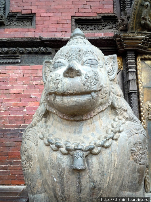 Каменная обезьяна Патан (Лалитпур), Непал