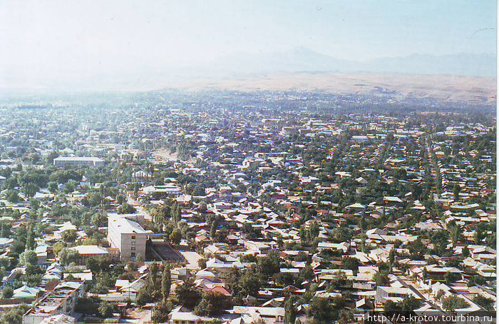 Город Ош, южная столица Кыргызстана (до погромов) Ош, Киргизия