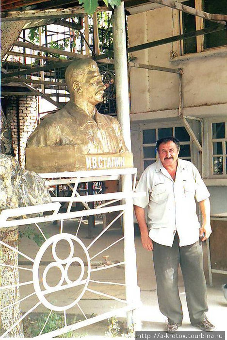 Сталин тоже почитаем некоторыми жителями Ошской области