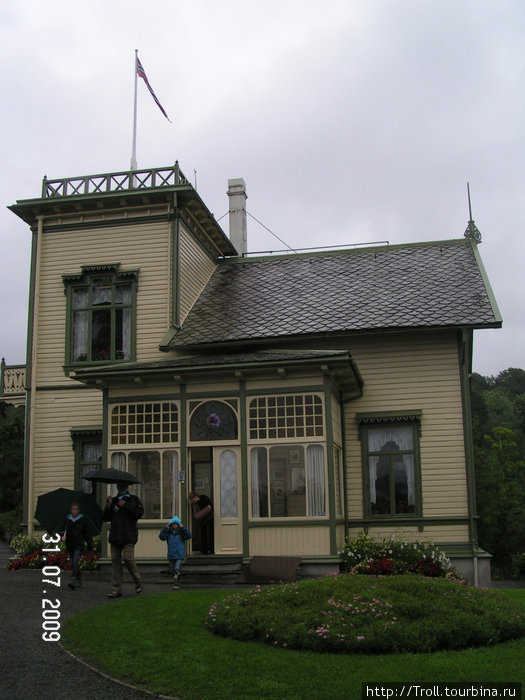 Дом-музей Э. Грига Берген, Норвегия