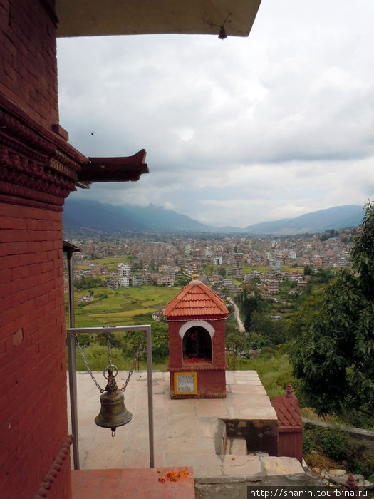 На краю долины Катманду Киртипур, Непал