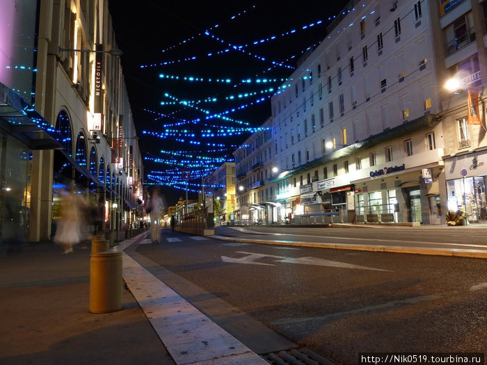 Центральная улица Ницца, Франция